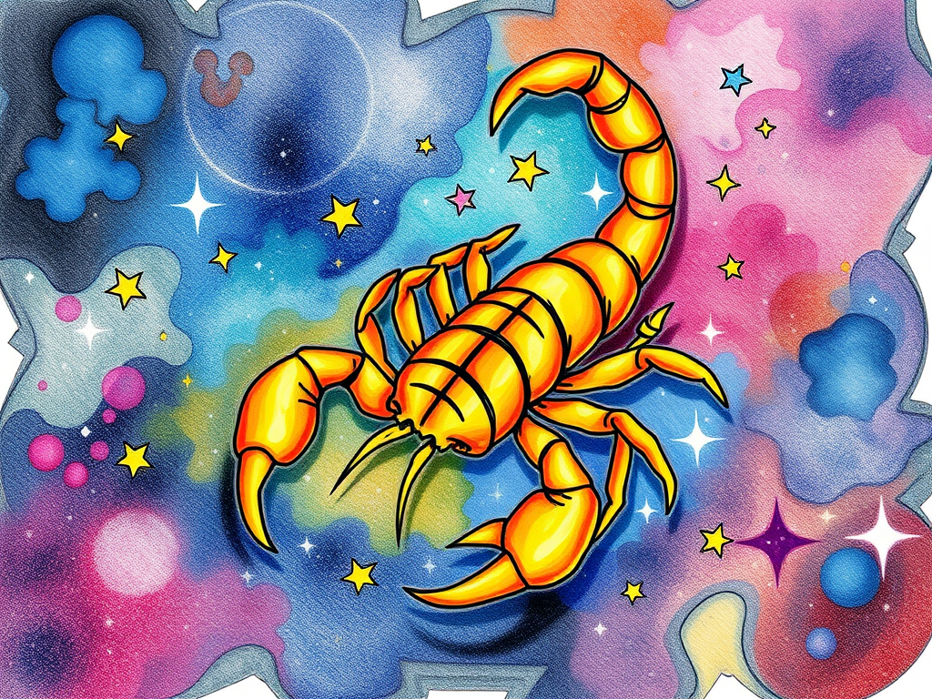 Zodiac scorpio stars